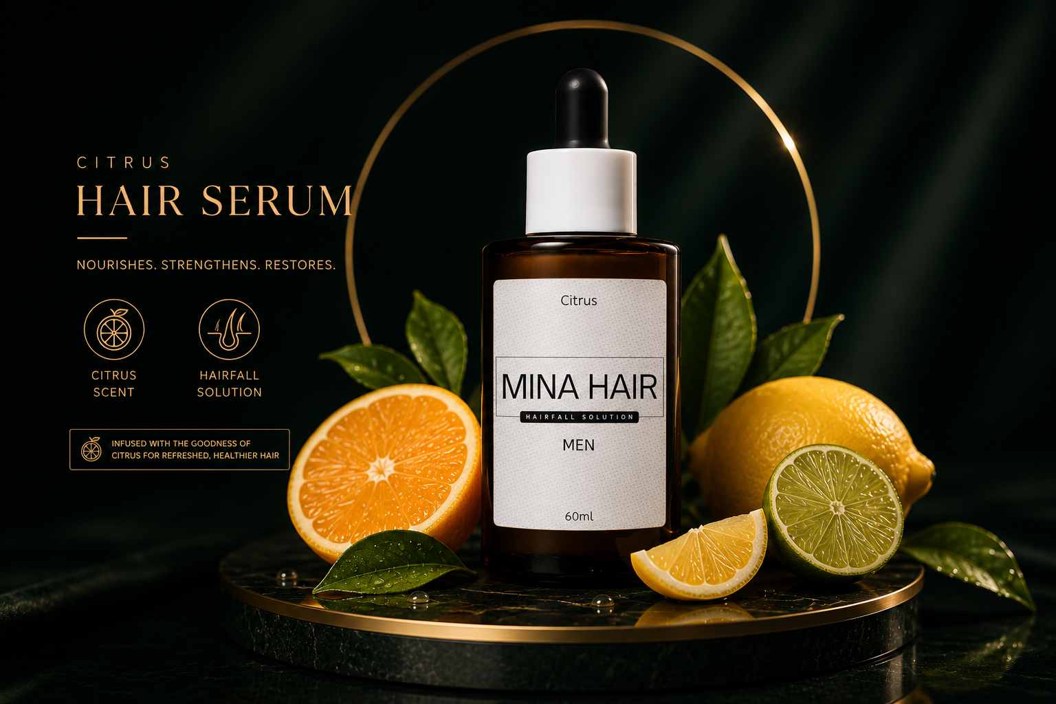 Mina Hair Serum - Citrus Blossom